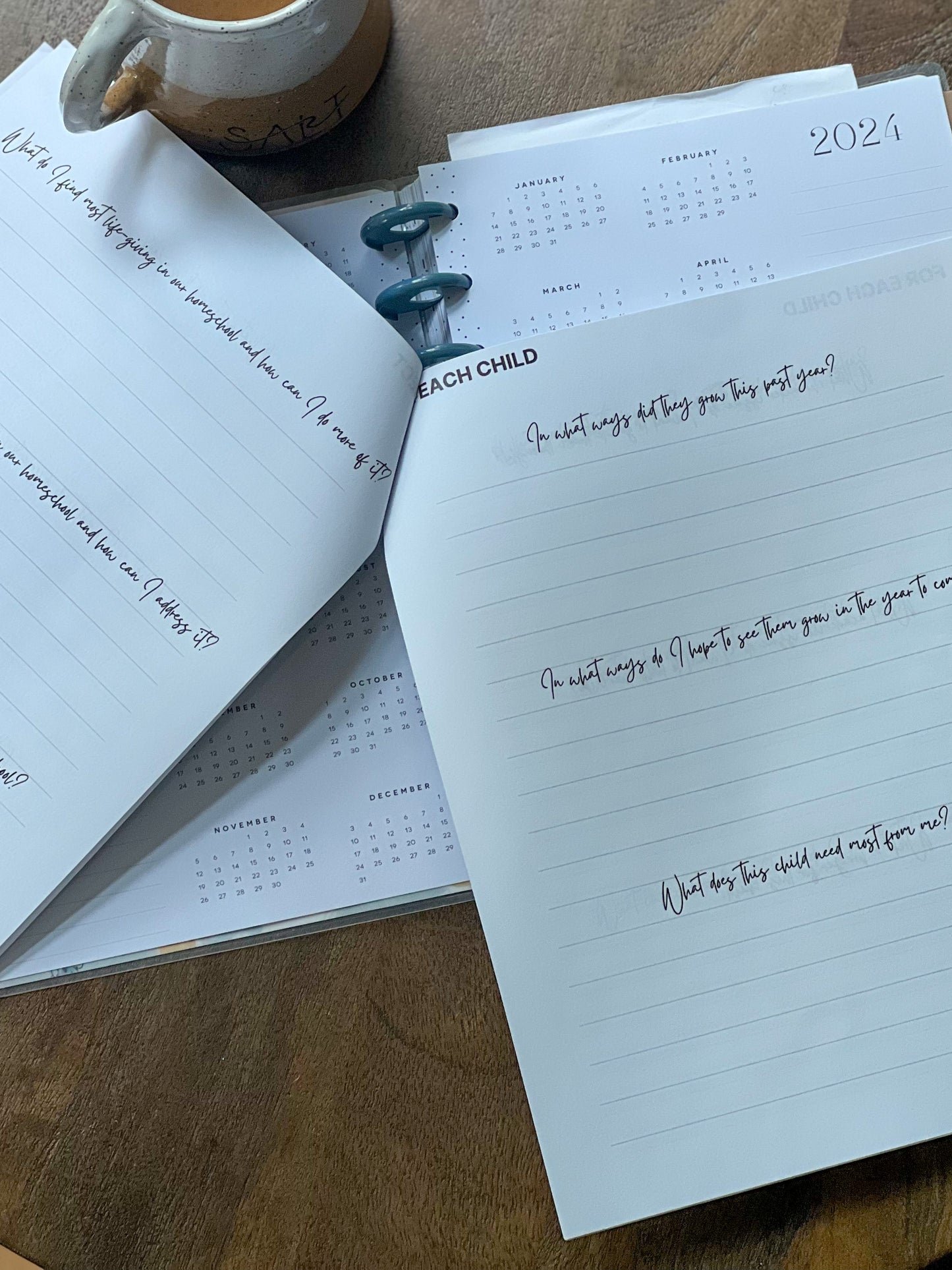 Homeschool Planning and Reflection Guide