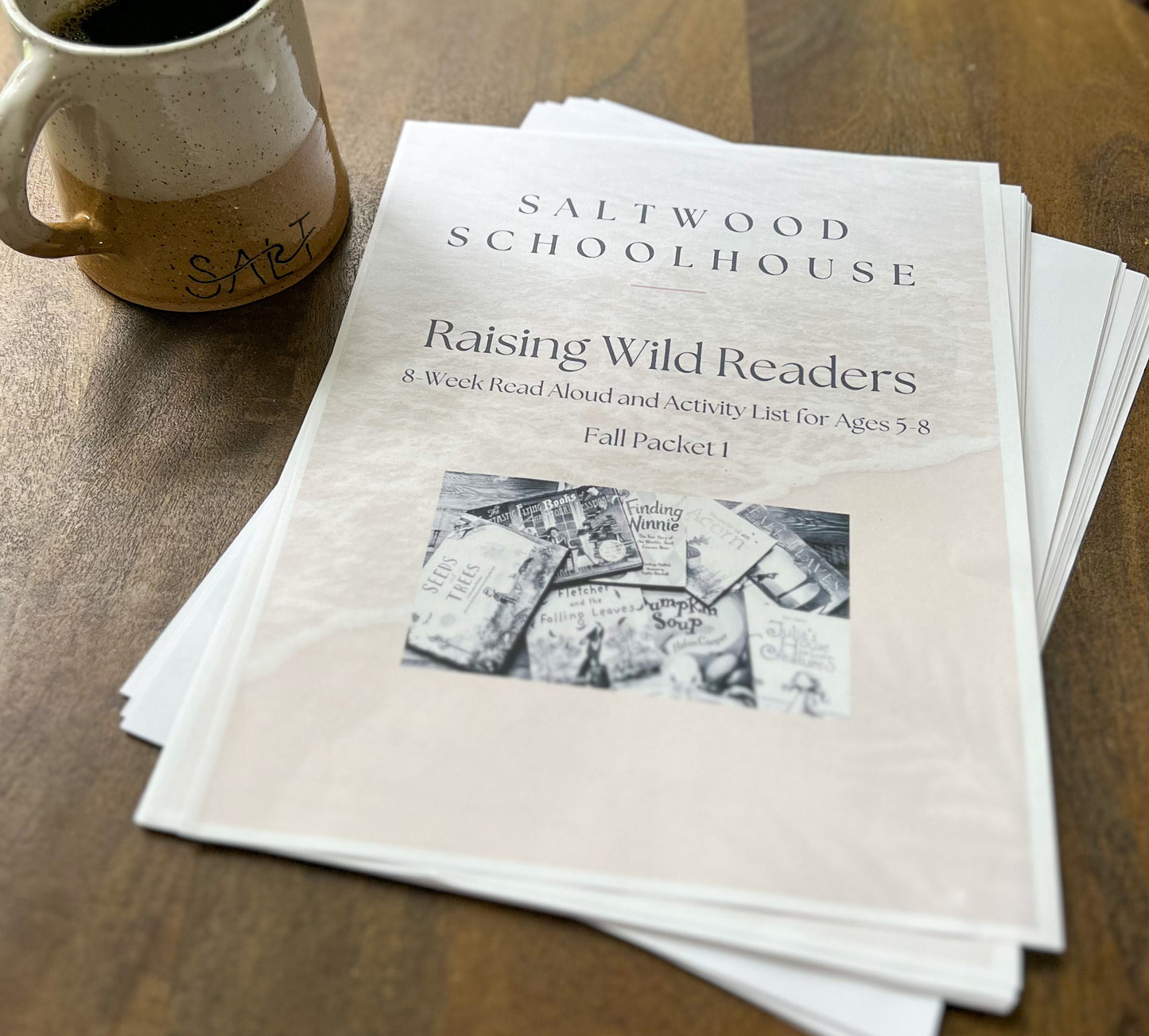 Raising Wild Readers Fall Packet 1